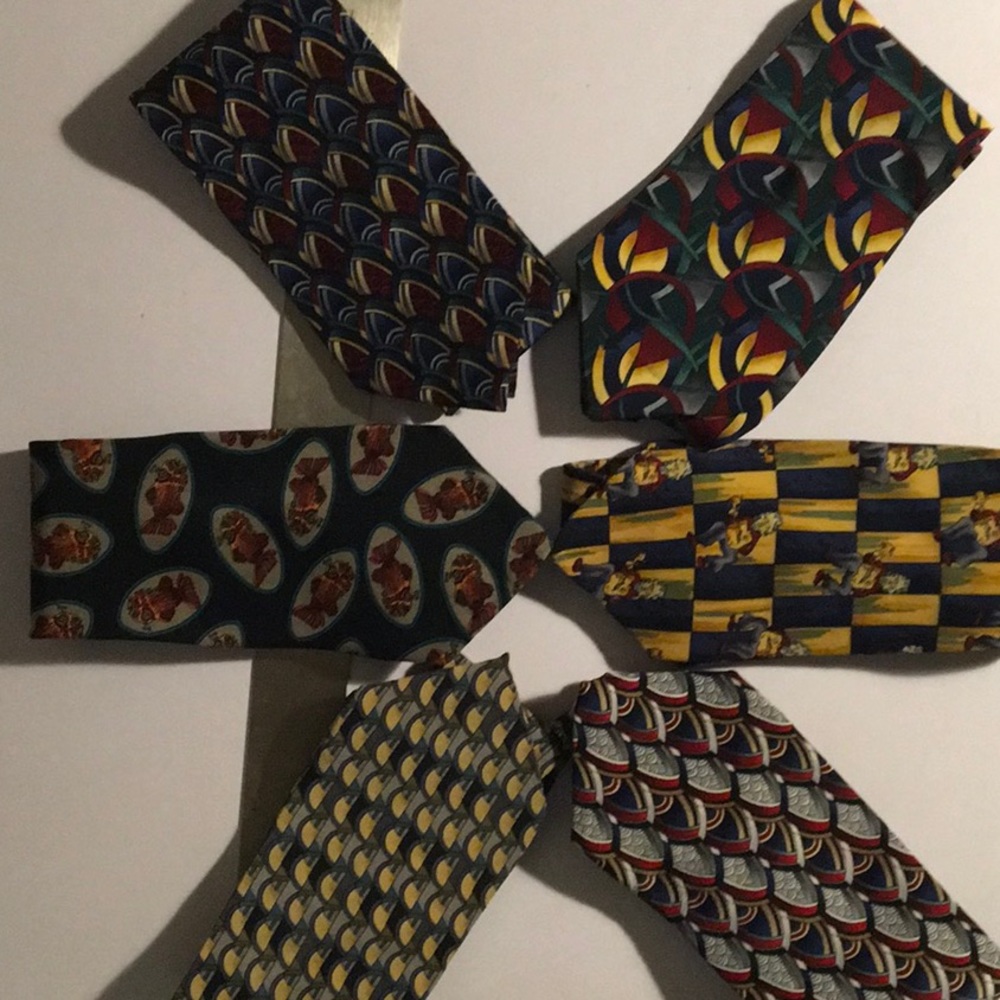 6 J. Garcia ties